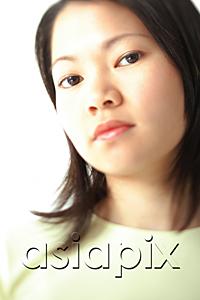 AsiaPix - Young woman, looking at camera, head shot, portrait