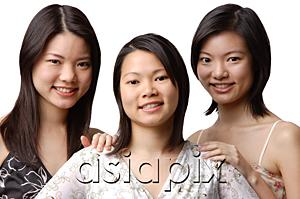 AsiaPix - Three sisters, portrait