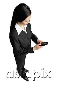 AsiaPix - Businesswoman looking at mobile phone