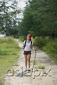 AsiaPix - Woman hiking