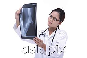 AsiaPix - Doctor studying X-ray