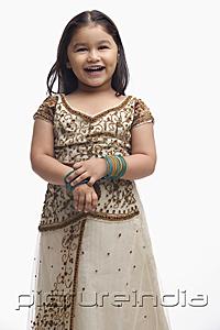 PictureIndia - Young girl in traditional Indian clothing
